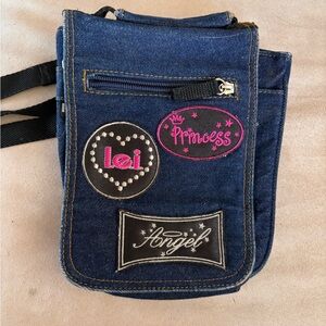 amazing Y2k l.e.i. denim purse crossbody